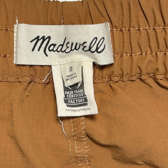 Madewell Ripstop Water Resistant Athletic Track Shorts Women’s Size Small S - Picture 8 of 14